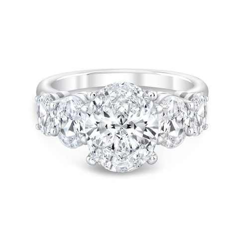 Victoria Five-Stone Engagement Ring bridal Carter Eve Jewelry 