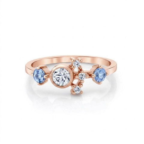 Echo Ring w/ Sapphires