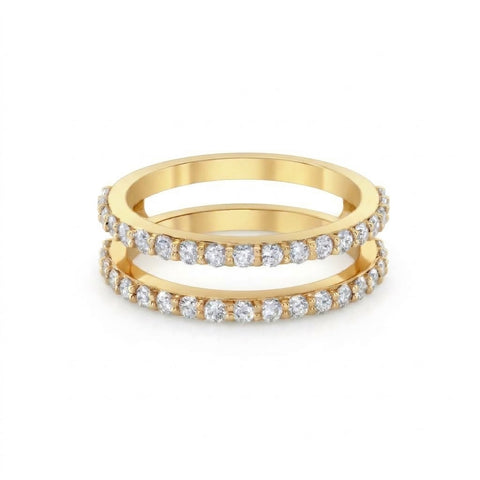 Diamond Double Eternity Ring Jacket