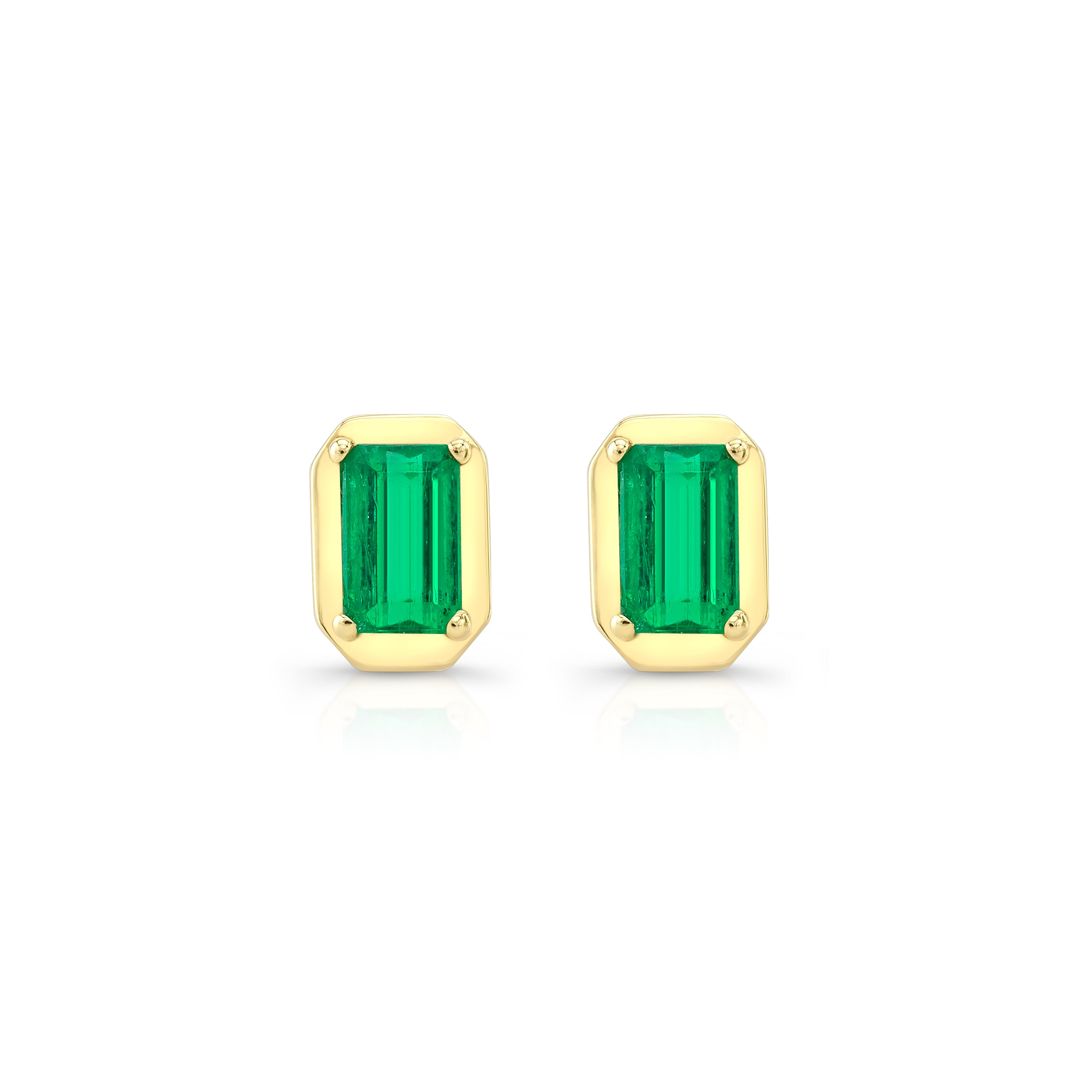 Eden Studs - Emerald