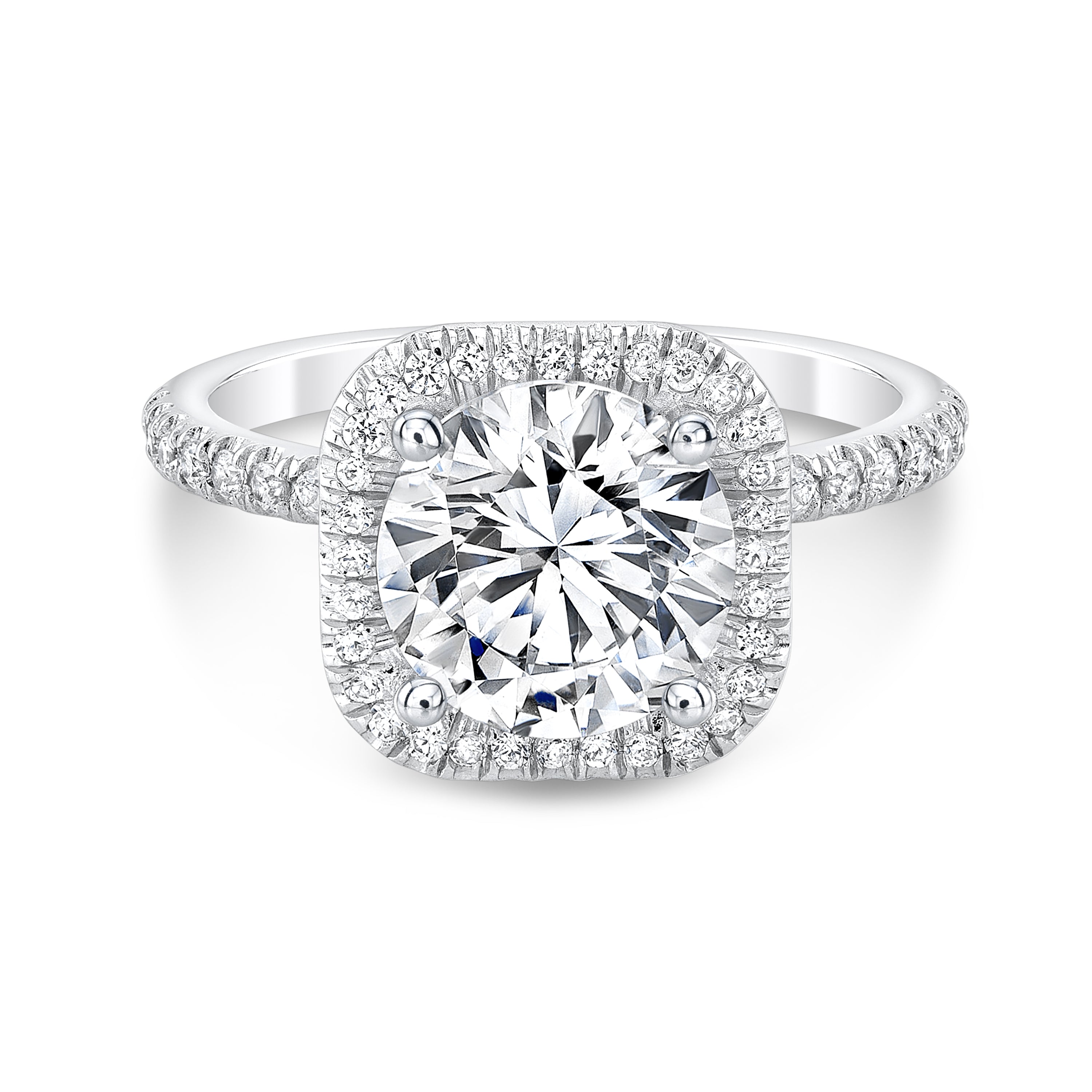 Charlotte Halo Engagement Ring